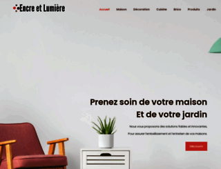 encre-et-lumiere.com screenshot