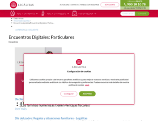 encuentrosdigitales.legalitas.com screenshot