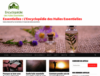 encyclopedie-huiles-essentielles.fr screenshot