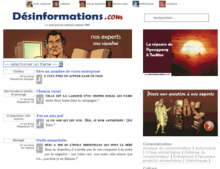 encyclopedie.desinformations.com screenshot