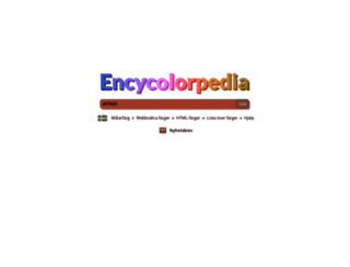 encycolorpedia.se screenshot