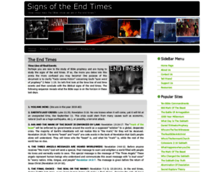 end-times.info screenshot