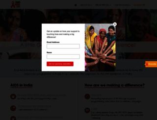 endaidsindia.org screenshot