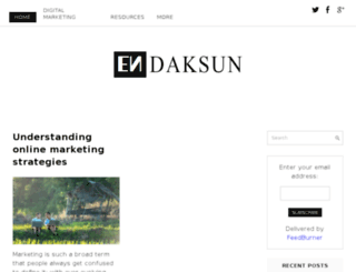 endaksun.com screenshot