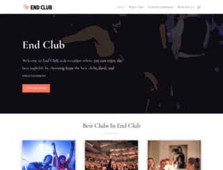 endclub.com screenshot