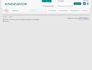 endeavoraccess.org screenshot