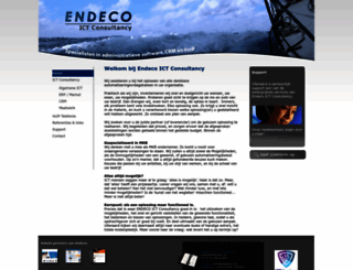 endeco.nl screenshot