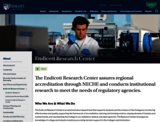endicottresearchcenter.net screenshot