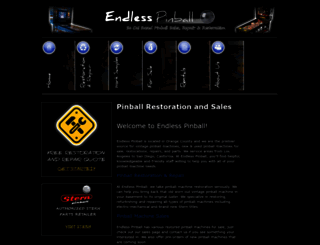 endlesspinball.com screenshot