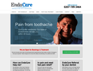 endocare.co.uk screenshot