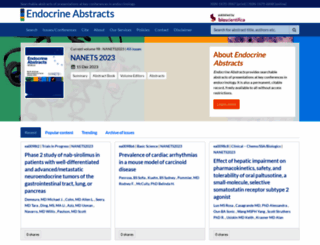 endocrine-abstracts.org screenshot