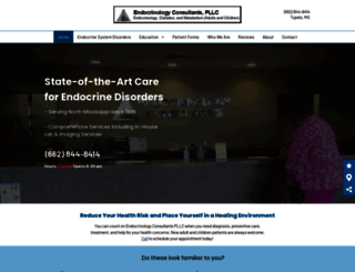endocrinologyconsultantspllc.com screenshot