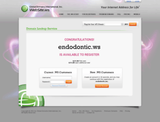 endodontic.ws screenshot