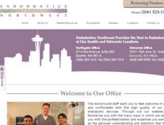 endodonticsnw.com screenshot