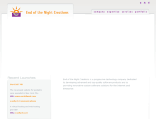 endofthenight.com screenshot