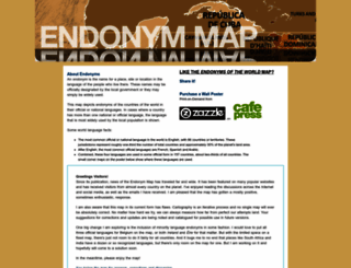 endonymmap.com screenshot