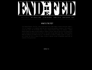 endthefed.org screenshot