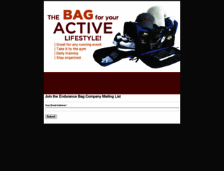 endurancebags.com screenshot