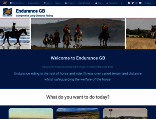 endurancegb.co.uk screenshot