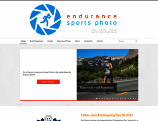 endurancesportsphoto.com screenshot