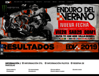 endurodelverano.com.ar screenshot