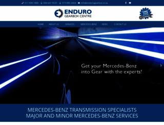 endurogearbox.co.za screenshot