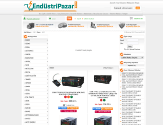 endustripazar.com screenshot