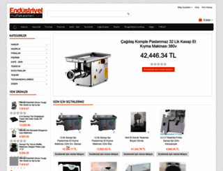 endustriyelmutfakaletleri.com screenshot