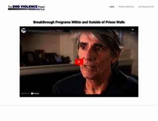 endviolenceproject.org screenshot