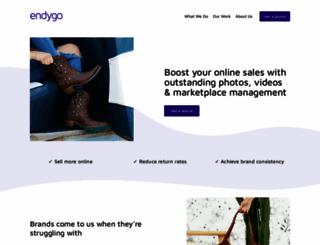 endygo.squarespace.com screenshot