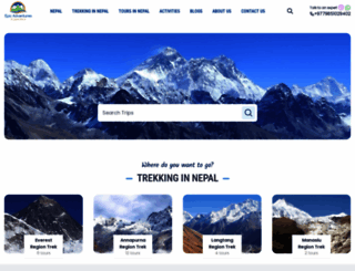 enepaltreks.com screenshot