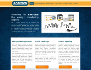 enercom.co.uk screenshot