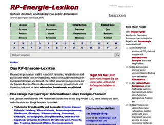 energie-lexikon.info screenshot