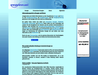 energie-strom.com screenshot