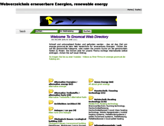 energie.gnomcat.de screenshot