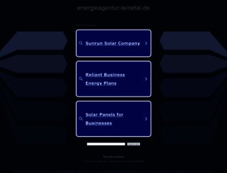 energieagentur-leinetal.de screenshot