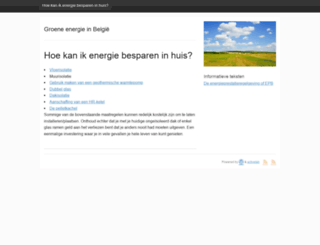 energiedeskundige-energieaudit-eap.be screenshot