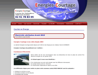 energies-courtage.fr screenshot