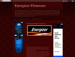 energizerfirmware.blogspot.com screenshot