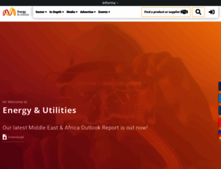 energy-utilities.com screenshot