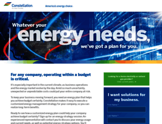energy.constellation.com screenshot