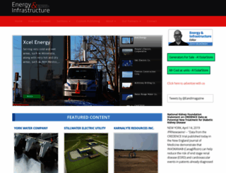 energyandinfrastructure.com screenshot