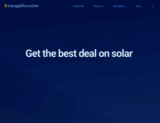 energybillcruncher.com screenshot