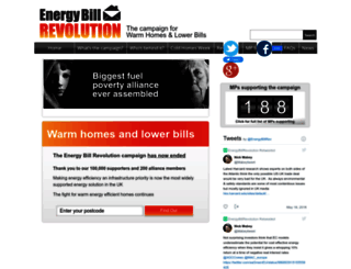 energybillrevolution.org screenshot