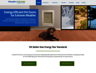 energyefficientdogdoors.com screenshot