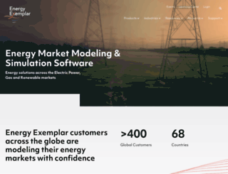 energyexemplar.com screenshot