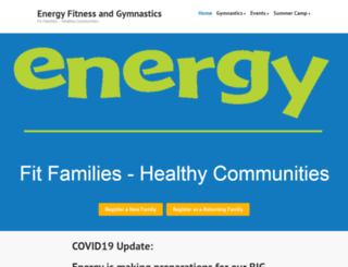energyfitnessgym.com screenshot