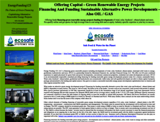 energyfunding123.com screenshot