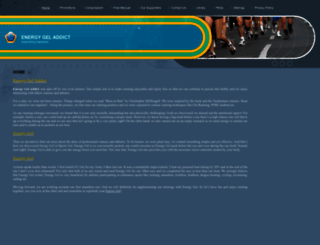 energygeladdict.com screenshot