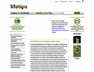 energyhealing.lifetips.com screenshot